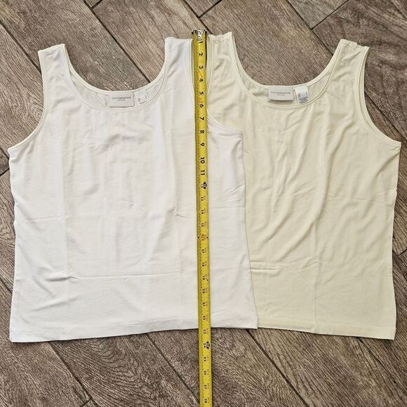 NWOT Liz Claiborne Tank Tops Set of 2 Size L - Picture 2 of 6